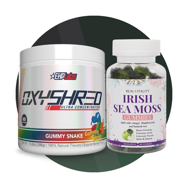 OxyShred & Irish Sea Moss Gummies