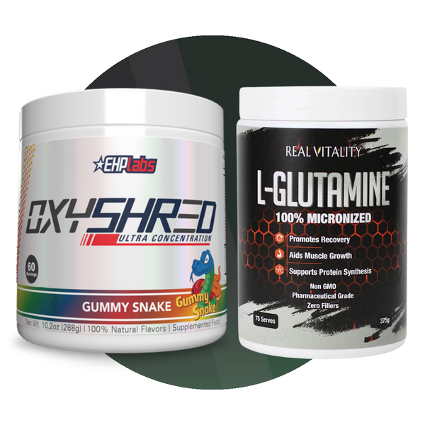 OxyShred & L Glutamine Stack