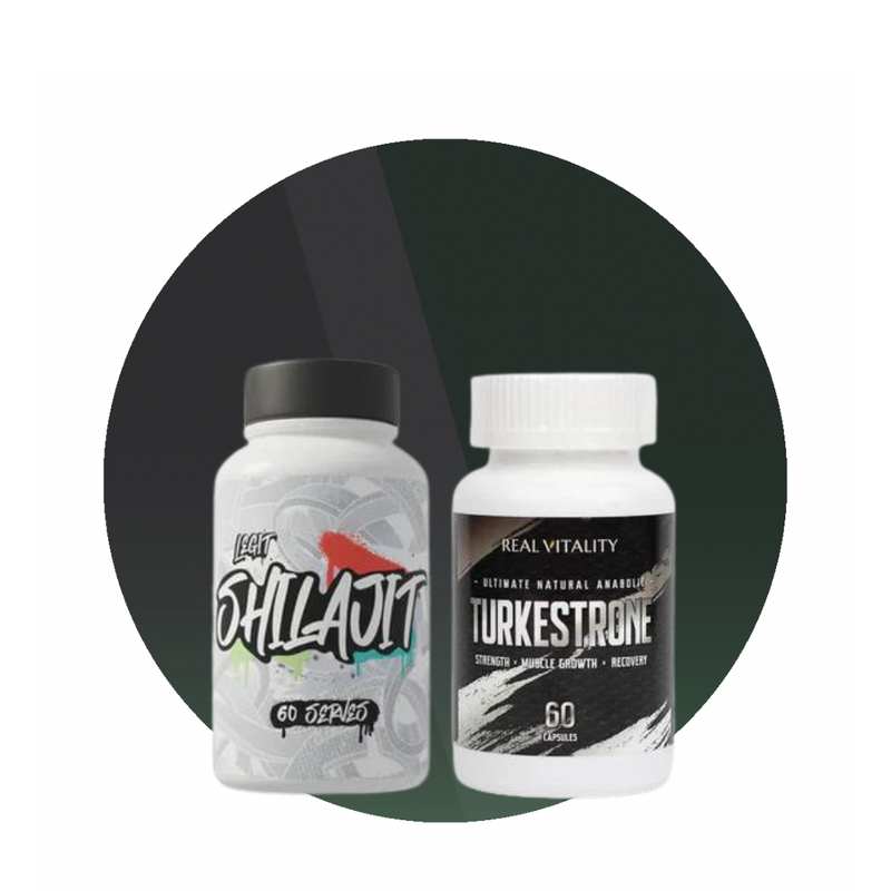 Legit Shilajit + Real Vitality Turesterone Stack