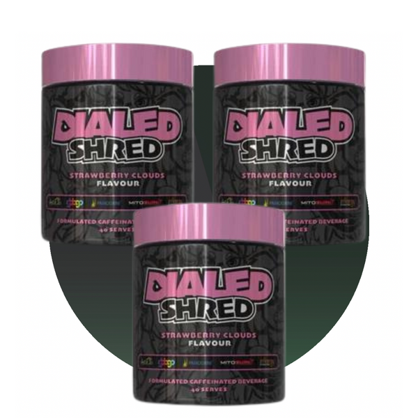 Dialed Shred Triple Pack