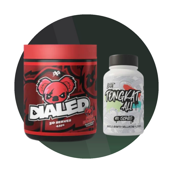 Legit Tongkat Ali + Dialed Preworkout - BUY ONE GET ONE FREE!!