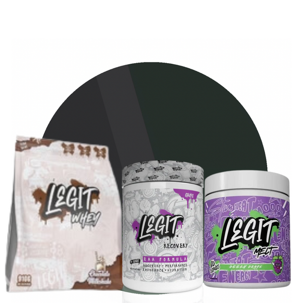 Legit Recovery + Legit Whey + Legit Melt Stack