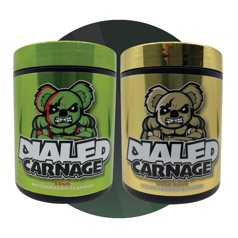 Dialed Carnage Pre Workout Twin Pack