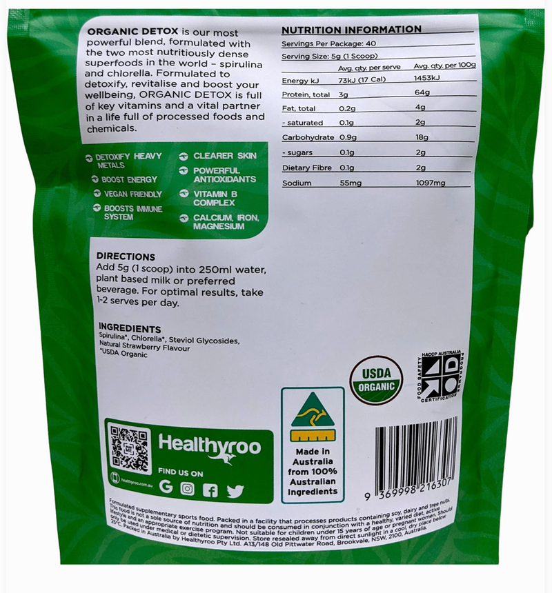 Healthyroo Organic Detox