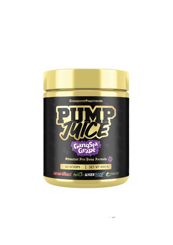 Pump Juice Transparent Supplements