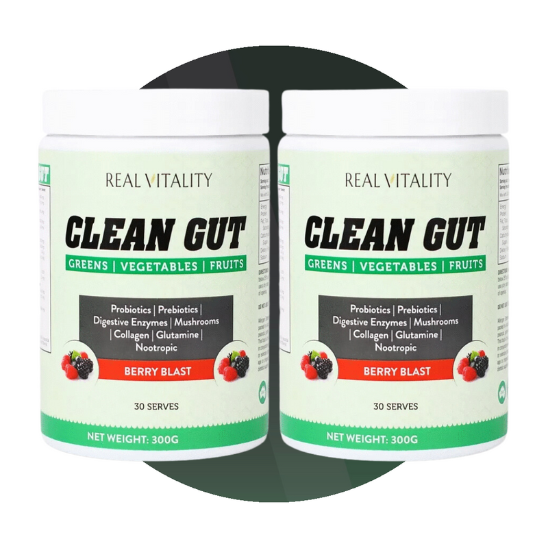 Clean Gut Twin Pack - Real Vitality