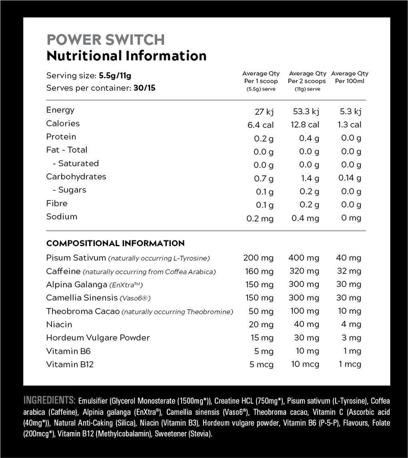 Power Switch - Nutrition Xpress
