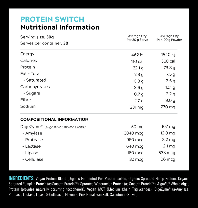 Protein Switch - Nutrition Xpress