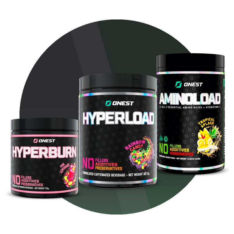 Onest Health Hyperburn + Hyperload + Aminoload Value Stack