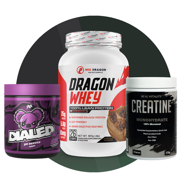 Dragon Whey Pre Workout Stack