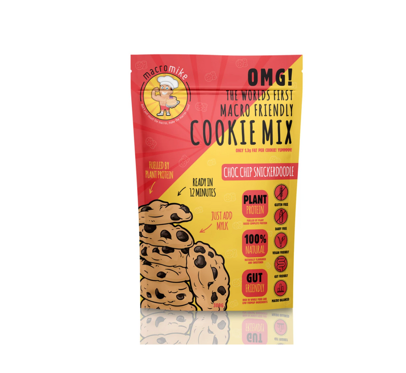 Macro Mike Choc Chip Snickerdoodle Cookie Mix - Nutrition Xpress