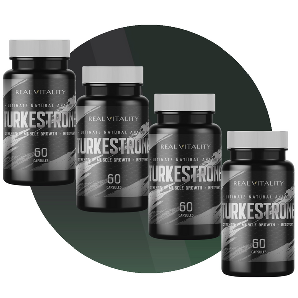 Turkesterone 4 Pack - Real Vitality